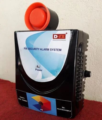 Security Alarm Systems, Color : White Black