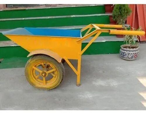 Mild Steel Hand Trolley, For Material Handling, Capacity : 100 KG