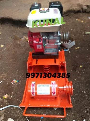 KUNAL BRAND Automatic Construction Earth Compactor Petrol Engine