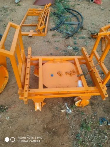 Polished Stainless Steel Portable Metro Slab Trolley, For Material Handling, Packaging Type : Metal Sheet Box