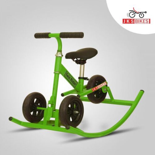 Green Twin Rider Toddler Bike