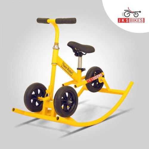 Yellow Twin Rider Toddler Bike