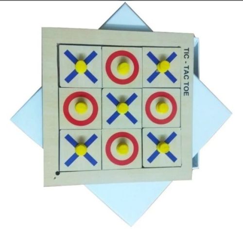 Wooden Tic Tac Toe Game, Gender : Unisex