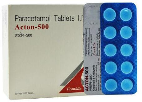 Paracetamol Tablet, Packaging Size : 20x10