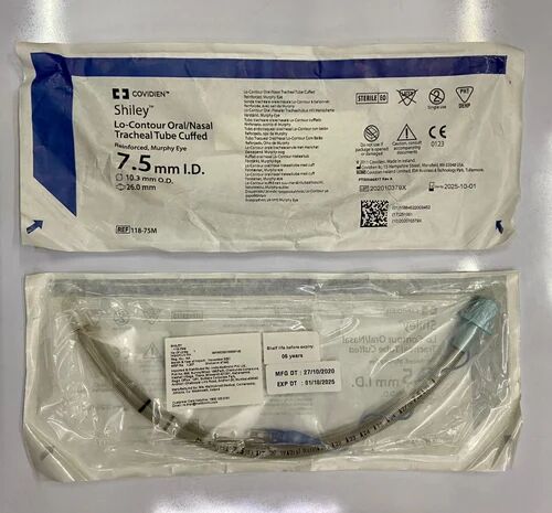 Shiley PVC Reinforced Endotracheal Tube, For Hospital