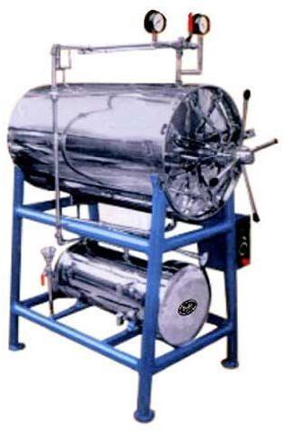 Stainless Steel STERILIZER MACHINE, Shape : Horizontal