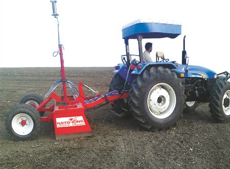 Fully Automatic Color Coated Laser Land Leveler, For Agriculture, Feature : Long Life