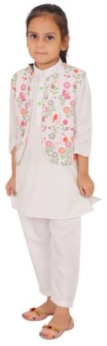 Kurta Pajama With Sparrow Print Jacket, Gender : Boys