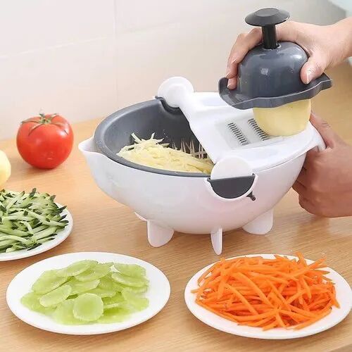 Plastic Vegetable Cutter, Color : Multi