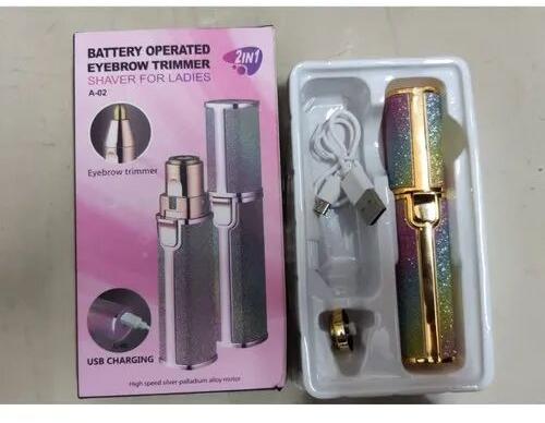 Eyebrow Trimmer, Color : Silver