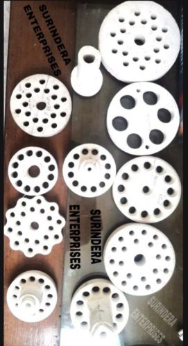 SURINDERA ENTERPRISES Zirconia High Alumina Ceramic Disc, For Chemical Factory, Industry, Mining, Proper Grinding