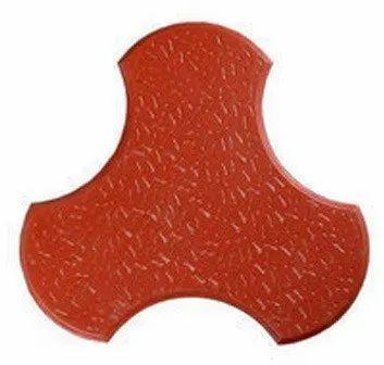 Red Plain Concrete Colorado Paver Block, For Flooring