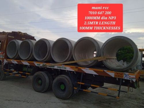 MANI RCC Cement Precast Concrete, For Construction, Road Crossing, Length : 2.5 MTR
