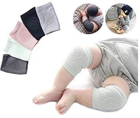 Cotton Baby Knee Pads, Color : Multicolor