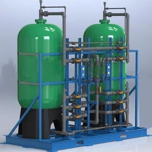 Semi Automatic Demineralization Water Plant