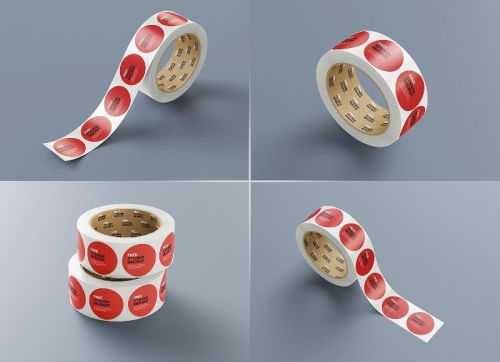 Rectangular Roll Form Product Stickers/ Labels, For Packaging, Pattern : Printed