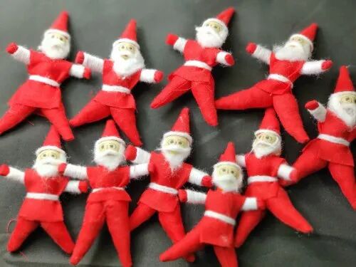 Santa Claus Dolls, For Decoration, Color : Red White