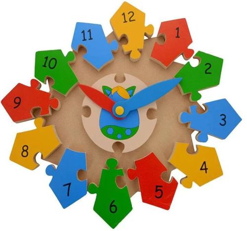 Construct Your Clock - Cow, For Kids Playing, Color : Multicolor