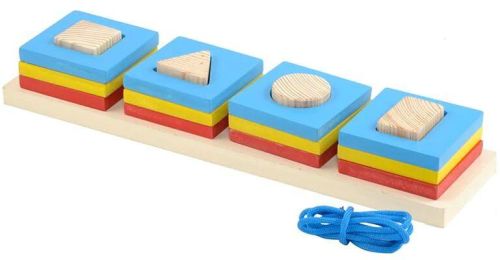 Geo Cavity Shape Sorter, Color : Multicolor