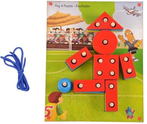 Non-toxic Inks Wooden Peg Puzzle, For Playing, Feature : Good Quality, Termite Proof