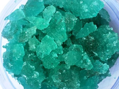 Green Own Flakes Ferrous Sulfate, For Clinical, Packaging Size : 20-30 Kg