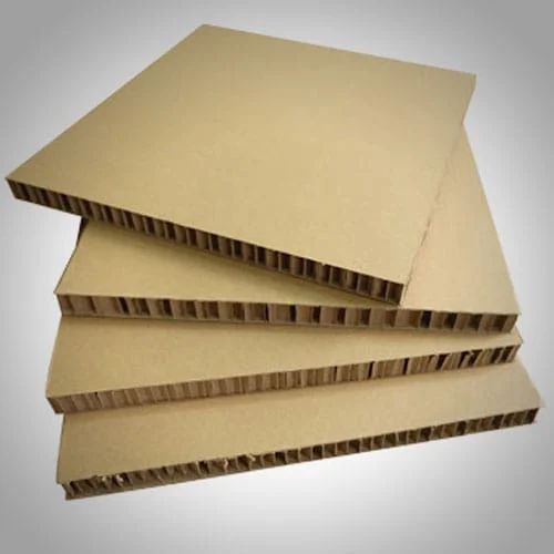 Brown Honeycomb Paper Board, For Package, Size : 48x96 Inch