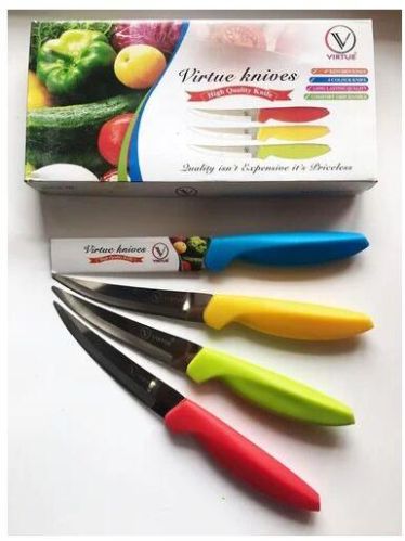 Virtue Stainless Steel Kitchen Knives, Size : 4 INCH