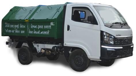 Fuel Partition Garbage Tipper, Loading Capacity : 1000-2000kg