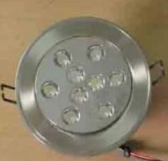 7 Watt Solar Round AC LED Down Light