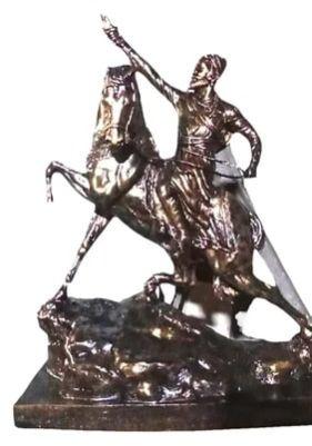 Polished Marble Shivaji Statue, Size : 0-2 Feet