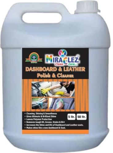 Dashboard Leather Polish and Cleaner, Feature : Shiny