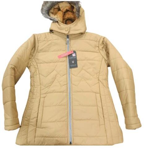 Ladies Nylon Jacket, Closure Type : Zipper