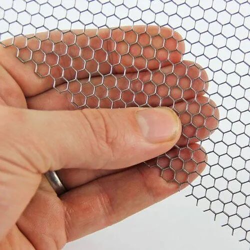 Indomesh Stainless Steel Hexagonal Expanded Mesh, For Construction, Technique : Hot Rolled
