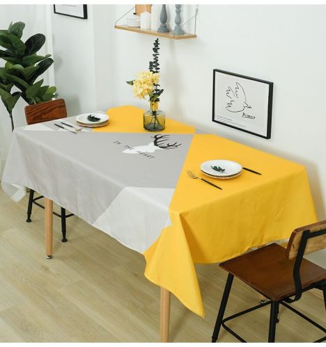 Printed Cotton Custom Tablecloth Multisizes