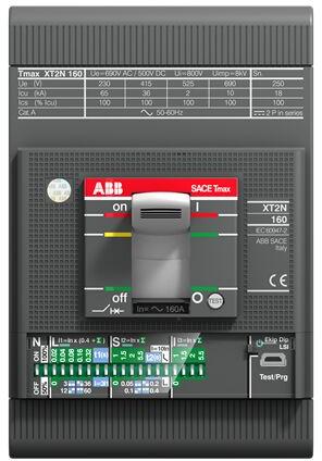 ABB XT2N 160 Ekip LS/I In=160A 3p F F MCCB
