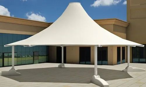 White Gazebo Tensile Structure