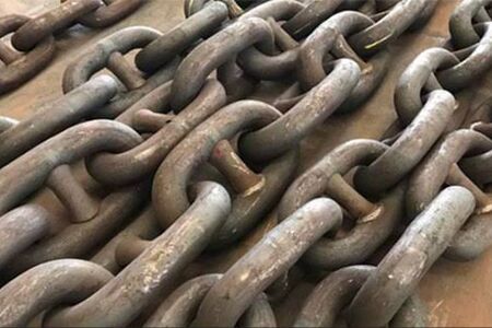 Polished Iron Stud Link Anchor Chain, Feature : Easy To Use, Fine Finishing, High Strength