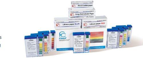 Finar Plain Laboratory PH Paper, Shape : Square
