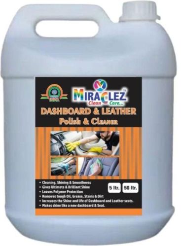 Dashboard Leather Polish and Cleaner, Packaging Type : Bottle, Plastic Bottles