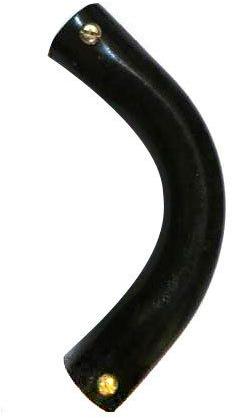 Black Round Polished Mild Steel Solid Bend, For Structure Pipe