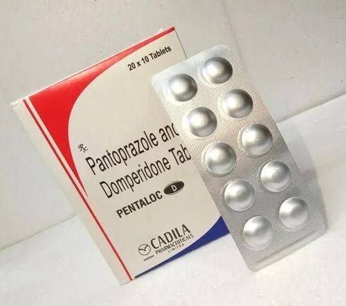 Pentaloc Pantoprazole and Domperidone Tablets, Packaging Type : Blister