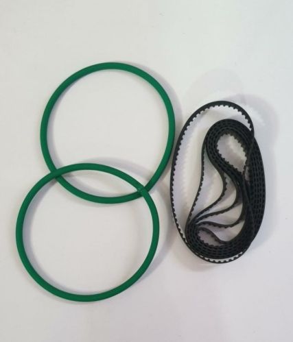 SMH Plain Rubber Industrial Timing Belt, Color : Black, Green
