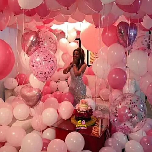 Pinky Theme Birthday Poster