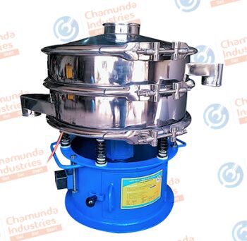 Semi Automatic Round Polished Stainless Steel Vibro Sifter, Voltage : 220V