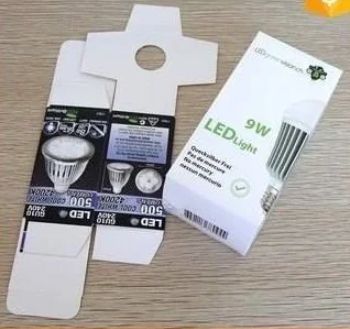 Paper LED Bulb Packaging Box, For Electronic, Feature : Superior Quality, Recycled, Disposable