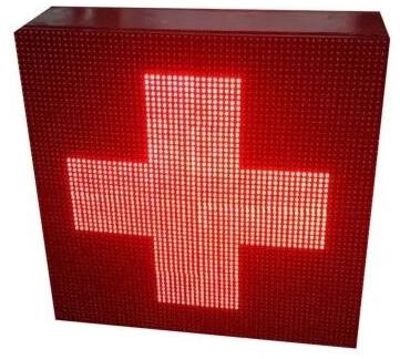 LED Display Sign Board, Size : 2x2 Feet
