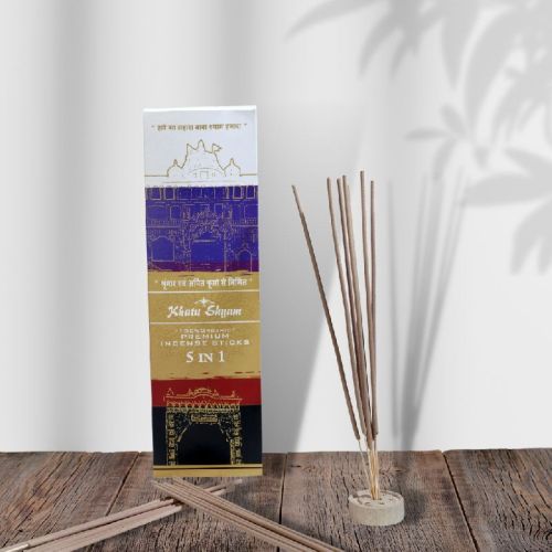 5 In 1 Incense Sticks, For Anti-Odour, Aromatic, Church, Home, Office, Pooja, Temples, Therapeutic