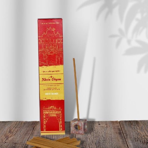 Natural Red Rose Dhoop Sticks, For Spiritual Use, Feature : Eco Friendly, Freshness, Non Artificial