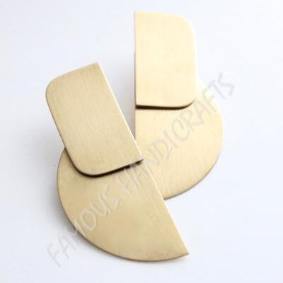 Famous Handicraft Designer Round Huggie Earrings, Style : Trendy