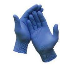 Blue Nitrile Gloves, For Laboratory, Size : Standard